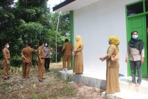 Hati-Hati! Jumlah Pasien Covid-19 di Sidimpuan Meningkat, Kapolres Tinjau Gedung Isolasi