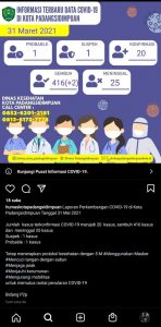 Membingungkan, Tabel Data Covid-19 Sidimpuan Diduga Amburadul