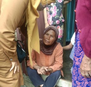 Rumah yang Terbakar di Sidimpuan Milik Perempuan Sebatang-Kara
