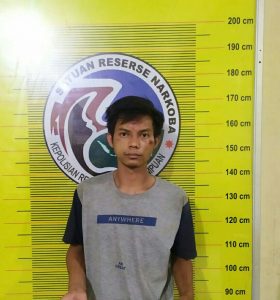 Nekat Jual Narkoba, Pedagang Jus Buah di Sidimpuan ini Ditangkap