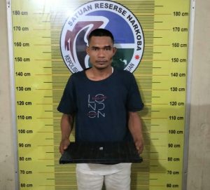 Simpan Sabu-sabu, Pria Cepak Asal Aek Tampang Sidimpuan ini Ditangkap