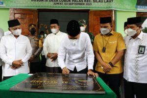 Resmikan Masjid Al Musannif Ke-22, Musa Rajekshah : Pembangunan 99 Masjid Al Musannif Akan Terus Dilaksanakan