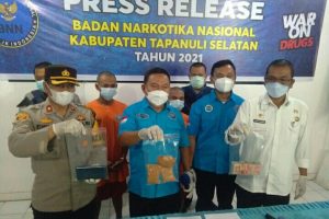 Terlibat Jaringan Narkoba Antar Kabupaten, Dua Warga Tapsel Ditangkap di Paluta