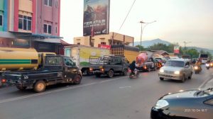 Gegara Mesin Pompa  SPBU Sitamiang Rusak, Jalinsum Sidimpuan-Sipirok Nyaris Tiap Hari Macet