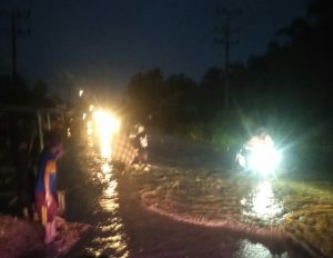 Desa Sipange Tapsel Banjir, Rumah Warga Tergenang, Arus Lalu Lintas Macet Total