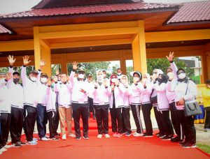 Peringati Haornas ke-38, Wabup Tapsel Bacakan Amanat Menpora RI