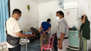 Miris! Terlilit Kabel, Pengendara Sepedamotor di Tapsel Nyaris Tewas