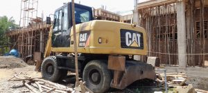 Alat Berat Rusak, Empat Bulan Parkir di Sekolah ini, Pemkab Palas Diduga Lakukan Pembiaran