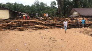 Awal Tahun 2022, Padanglawas Sumut Dilanda Banjir Bandang, Sekolah dan Masjid Rusak