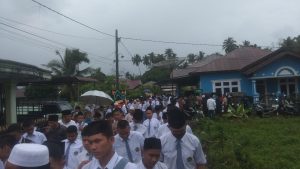 Wilda Fadhilah, Siswa Asal Sidimpuan Korban Tenggelam di Air Terjun Kembar Tapsel Dimakamkan