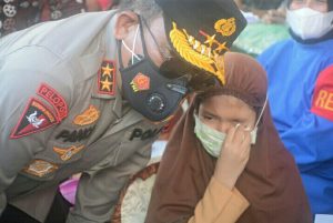 Sambil Menangis, Siswa SD di Sidimpuan  ini Mengaku Ingin Jadi Wali Kota ke Kapolda