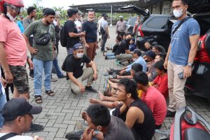 Gerebek Kampung Narkoba, 16 Orang Diamankan Polres Deliserdang