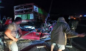 Laka Lantas Maut di Humbahas, Sopir dan 5 Penumpang Tewas