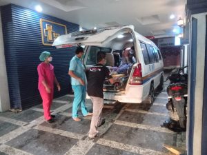 Menunggu 10 Jam Karena Ambulance Telat Datang, Pasien Tumor Hati di Sidimpuan Akhirnya  Dirujuk