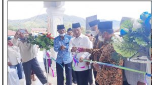 Resmikan Masjid Bernilai Rp2 Miliar di Sipagimbar, ini Pesan Syahrul M Pasaribu
