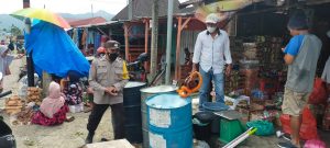 Polsek Sipirok Sidak Mendadak ke Toko Migor