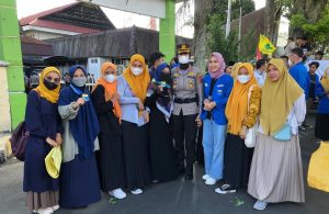 Kapolres Sidimpuan Dimutasi, Puluhan Mahasiswa PMII Serentak Ucapkan Terima Kasih Sudah Menjaga Keamanan di Kota Salak