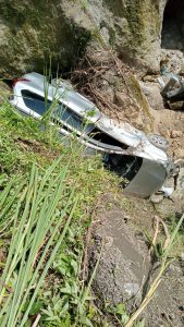 Mobil Avanza Masuk Jurang di Simalungun, 3 Luka-luka