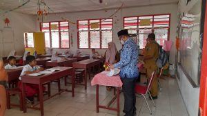 Kabid Dikdas Madina Tinjau Pelaksanaan Ujian SD
