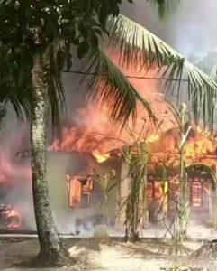 Tragis, 2 Rumah Milik Ayah dan Anak Terbakar di Paluta