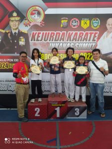 Hari ke-2 Kejurda Inkanas Sumut, Karateka Asal Tapsel Raih 13 Medali