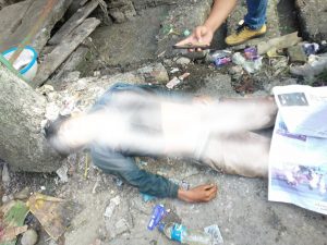 Diduga Dibunuh, Mr X Terkapar di Pasar Kapuas Belawan