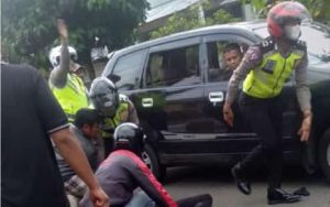 Tragis! Alami Patah Kaki,  Kanit Satlantas Polres Pasaman Ditabrak