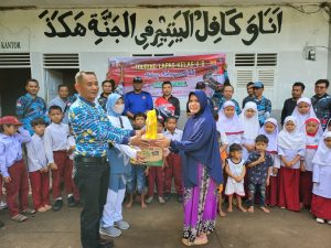 Cerianya Anak-anak di Panti Asuhan  Menyambut Kedatangan Petugas Lapas Kelas II-B Padangsidimpuan