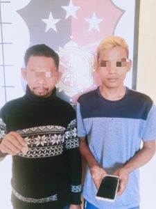 Diduga Mencuri, 2 Pria Asal  Sidimpuan dan Paluta Ditangkap Polisi