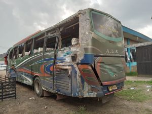 Ini Penyebab Bus ALS Terbalik di Tapsel