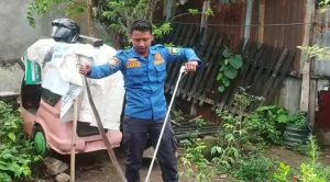 Ular Kobra Masuk Sumur Gegerkan Warga di Sidimpuan