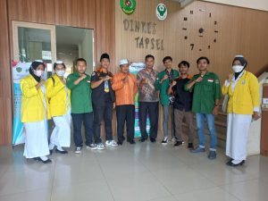 Sambut Baik Mahasiswa, Dinkes Tapsel : Mari Berkolaborasi