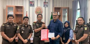 Kejari Samosir Berhasil Kembalikan Uang Negara ke PT Pembangunan Prasana Sumut