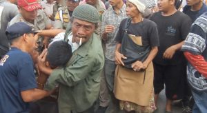 Ricuh di Jalan Thamrin Sidimpuan, Pedagang dan Anggota Satpol PP Dilarikan ke Rumah Sakit