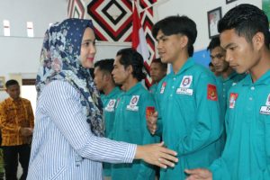 Hadiri Pelantikan PAC Mapan RI Angkola Barat, Ny Rosalina Dolly Pasaribu : Jangan Sampai Pengurus Terlibat Narkoba