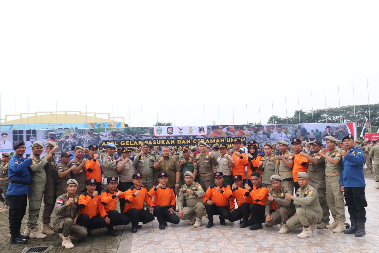 Bupati Tapsel Ikuti Apel Gelar Pasukan