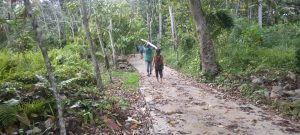 Bangun Jalan Usaha Tani, Warga Silaiya: Terima Kasih Pak Bupati Tapsel