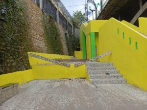 Sempat Tenggelam, Akses ke Bangunan Taman di Sidimpuan Senilai Rp2 Miliar Ditutup