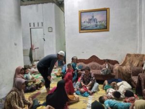 Pasca Gempa Bumi, Puluhan Warga Menginap di Rumah Keluarga Kades Tabuyung, Madina