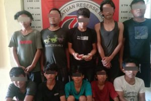 Polisi Tangkap 10 orang Kasus Narkoba di Sosa, Kabupaten Palas