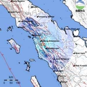 Kota Padangsidimpuan Diguncang Gempa, Warga Panik