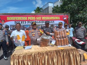 Bongkar Sindikat Peredaran Ganja dan Sabu di Sidimpuan, Ini Kata Kapolres AKBP Dudung Setyawan