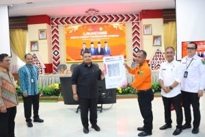 Bupati Dolly Launching Dompak BPBD Kabupaten Tapsel