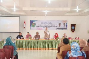 Tinjau Kesiapan Kecamatan Terbaik di Sipirok, Rosalina : Bangun Kerja Sama Tim dan Berikan Inovasi Terbaik