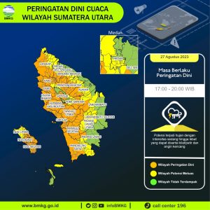 Musim Hujan, BPBD Padangsidimpuan Ajak Warga Lakukan Mitigasi Bencana
