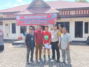 Warga Desa Sipangko Juarai Lomba Lari 5K Se Kecamatan Angkola Muaratais Tapsel