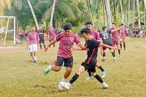 Cetak 5 Gol, Dusun Lima Tabuyung ke Final Turnamen Sepakbola HUT RI ke-78