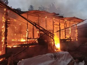 3 Unit Rumah Ludes Terbakar di Sidimpuan