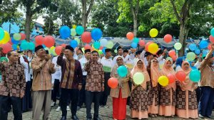 Mahasiswa Baru UM Tapsel Ikuti Matamaru, Rektor Beri Pesan Ini