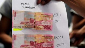 Hati-hati, Ribuan Uang Kertas Palsu Beredar di Sumut